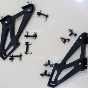 2 pieces High - Strength Aluminium Alloy Car Spoiler Mounting Brackets